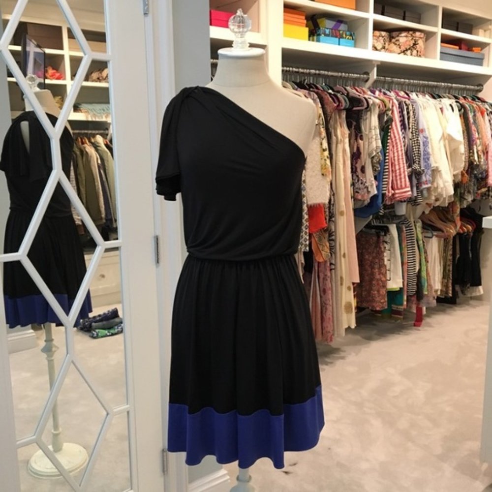 Jay Godfrey One Shoulder Dress